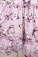 画像4: PINK HOUSE / ローズリースプリントワンピース F ラベンダー Y-25-10-31-071-LO-OP-AS-ZY (4)