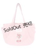 PINK HOUSE / いちご刺繍ワッペントートバッグ F ピンク Y-25-10-31-002-LO-BG-SZ-ZY