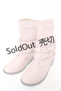 PINK HOUSE / ピコフリルアップブーツ   Y-25-10-31-008-LO-SH-AS-ZY