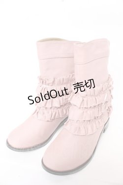 画像1: PINK HOUSE / ピコフリルアップブーツ   Y-25-10-31-008-LO-SH-AS-ZY