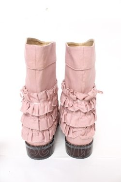 画像3: PINK HOUSE / ピコフリルアップブーツ   Y-25-10-31-008-LO-SH-AS-ZY