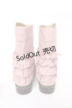 画像3: PINK HOUSE / ピコフリルアップブーツ   Y-25-10-31-008-LO-SH-AS-ZY