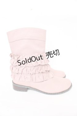 画像4: PINK HOUSE / ピコフリルアップブーツ   Y-25-10-31-008-LO-SH-AS-ZY