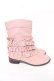 画像4: PINK HOUSE / ピコフリルアップブーツ   Y-25-10-31-008-LO-SH-AS-ZY (4)