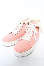 画像1: PINK HOUSE / セーラーカラーハイカットスニーカー  Y-25-10-31-009-LO-SH-SZ-ZTK030 (1)