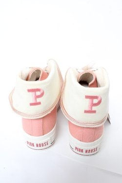 画像3: PINK HOUSE / セーラーカラーハイカットスニーカー   Y-25-10-31-009-LO-SH-SZ-ZY