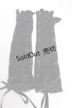 画像2: NOVESSEL / レースコルセットウォーマー  黒 Y-25-11-01-009-PU-ZA-SZ-ZY