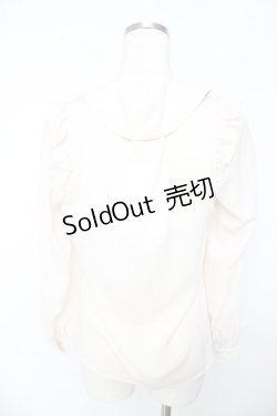 画像2: Secret Honey / バラレースブラウス 2 キナリ Y-25-11-01-069-CA-BL-SZ-ZY