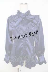 ATELIER PIERROT / Lumiere ブラウス F ネイビー Y-25-11-01-070-EL-BL-SZ-ZY