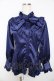 画像1: ATELIER PIERROT / Lumiere ブラウス F ネイビー Y-25-11-01-070-EL-BL-SZ-ZY (1)