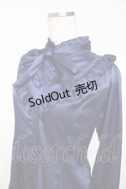 画像3: ATELIER PIERROT / Lumiere ブラウス F ネイビー Y-25-11-01-070-EL-BL-SZ-ZY