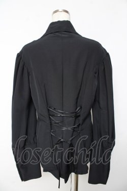 画像2: ATELIER BOZ / ミストレスブラウス  ブラック Y-25-11-01-071-EL-BL-SZ-ZY