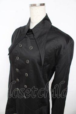 画像3: BPN FOR MEN / アシンメトリーロングシャツ M 黒 Y-25-11-01-072-GO-BL-SZ-ZY