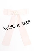 Maison de FLEUR / パールビジューリボンバレッタ  ピンク Y-25-11-01-012-LO-AC-SZ-ZY
