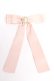 画像1: Maison de FLEUR / パールビジューリボンバレッタ  ピンク Y-25-11-01-012-LO-AC-SZ-ZY (1)