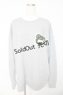 画像1: LAND by MILK BOY / サガラワッペンスウェット  グレー Y-25-11-01-078-PU-TO-SZ-ZY