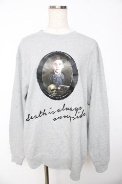 画像1: MILKBOY / CRY BOY SWEAT   グレー Y-25-11-01-079-MB-TO-SZ-ZY