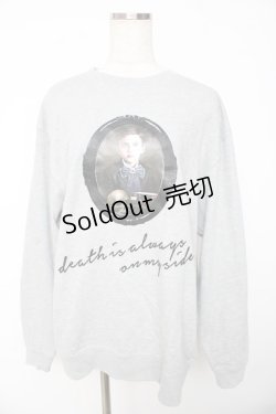 画像1: MILKBOY / CRY BOY SWEAT   グレー Y-25-11-01-079-MB-TO-SZ-ZY