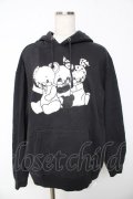 yaponskii / よだれベアパーカー 2 ブラック Y-25-11-01-080-PU-TO-SZ-ZY
