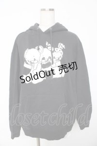 yaponskii / よだれベアパーカー 2 ブラック Y-25-11-01-080-PU-TO-SZ-ZY