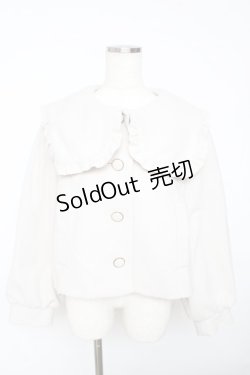 画像1: Amavel / リボン付きショートコート  キナリ Y-25-11-01-084-CA-JA-SZ-ZY