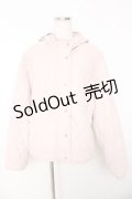 merry jenny / フリルキルティングフードジャケット F ピンク Y-25-11-01-085-LO-JA-SZ-ZY