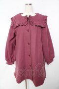 merry jenny / Aラインセーラーコート  ローズ Y-25-11-01-087-LO-CO-SZ-ZY