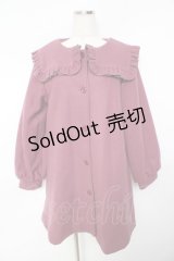 merry jenny / Aラインセーラーコート  ローズ Y-25-11-01-087-LO-CO-SZ-ZY