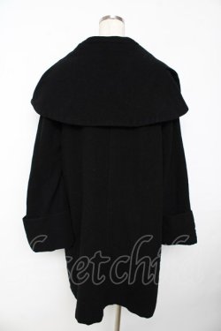 画像2: PEACE NOW / 1つボタンコート  黒 Y-25-11-01-088-PU-CO-AS-ZY