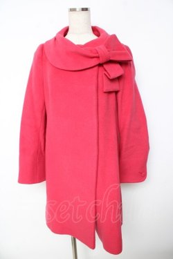 画像1: willselection / デザインコート  ピンク Y-25-11-01-090-LO-CO-SZ-ZY