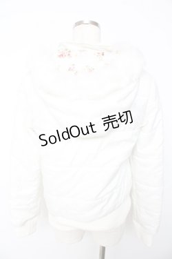 画像2: LIZ LISA / ファーフードダウンジャケット  白 Y-25-11-01-091-LO-CO-SZ-ZY