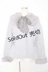 axes femme / ファー襟ベルトデザインコート F ラベンダー Y-25-11-01-094-AX-CO-SZ-ZY