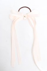 LIZ LISA / リボンヘアゴム  薄ピンク Y-25-11-01-014-LO-AC-SZ-ZT487-F004