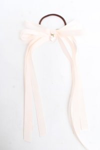 LIZ LISA / リボンヘアゴム  薄ピンク Y-25-11-01-014-LO-AC-SZ-ZT487-F004