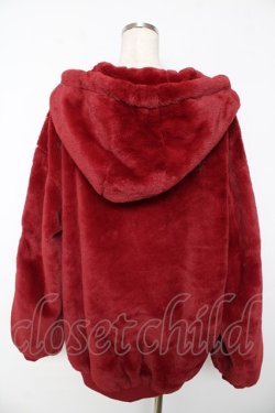 画像2: REFLEM / ドラゴン刺繍BIGファーパーカーファーブルゾン  ワイン Y-25-11-01-097-PU-CO-SZ-ZY