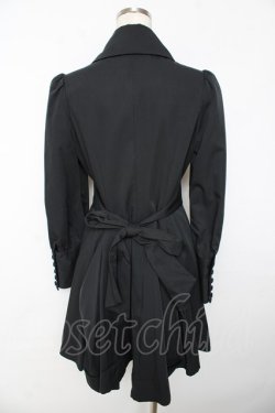 画像2: ATELIER BOZ / 長袖キャロルワンピース  黒 Y-25-11-01-099-EL-OP-SZ-ZY