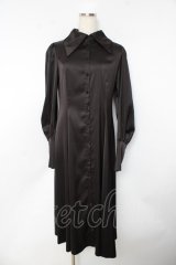 ATELIER PIERROT / “Narcissus” ロングワンピース  ブラック Y-25-11-01-100-EL-OP-SZ-ZY