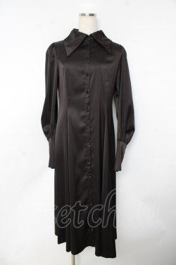 画像1: ATELIER PIERROT / “Narcissus” ロングワンピース  ブラック Y-25-11-01-100-EL-OP-SZ-ZY