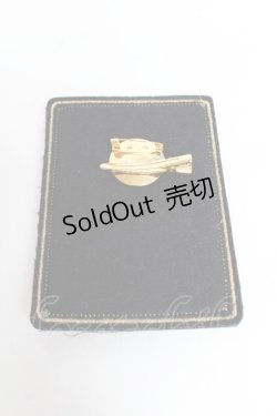 画像2: Jane Marple / トランプモチーフのブローチ  ブラック Y-25-11-01-015-JM-ZA-SZ-ZY