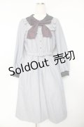 Secret Honey / ピンタックフリルロングシャツワンピース 2 グレー Y-25-11-01-106-CA-OP-SZ-ZY