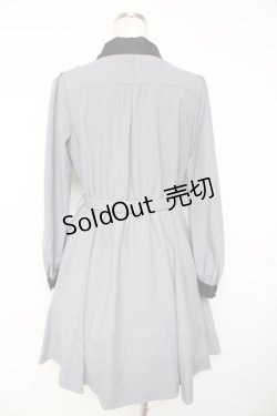 画像2: Secret Honey / ラッフルフリルシャツワンピース 2 グレー Y-25-11-01-107-CA-OP-SZ-ZY