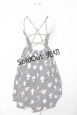 画像2: axes femme kawaii / ロージークロスジャンスカ M 黒 Y-25-11-01-111-AX-OP-SZ-ZY