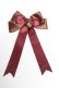 画像1: LOTUS ribbon / リボンクリップ  ブラウン×ワイン Y-25-11-01-017-EL-AC-SZ-ZY (1)