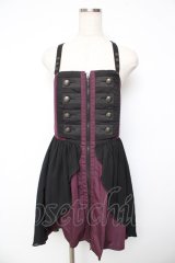 ALGONQUINS / ナポレオン風ジャンパースカート F 紫 Y-25-11-01-112-AL-OP-SZ-ZI