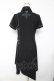 画像2: Ozz Croce / アシンメトリーシャツワンピース  黒 Y-25-11-01-116-OO-OP-SZ-ZY (2)