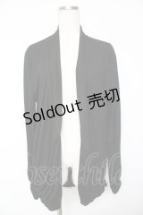 Ozz Croce / サイドポケットカーディガン  黒 Y-25-11-01-117-OO-TO-SZ-ZY