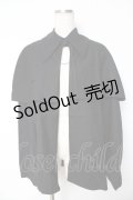 BPN FOR MEN / チェーン付きケープマント M 黒 Y-25-11-01-126-GO-JA-SZ-ZY