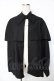 画像1: BPN FOR MEN / チェーン付きケープマント M 黒 Y-25-11-01-126-GO-JA-SZ-ZY (1)