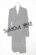 BPN FOR MEN / Wボタンロングジャケット M 黒 Y-25-11-01-127-GO-JA-SZ-ZY