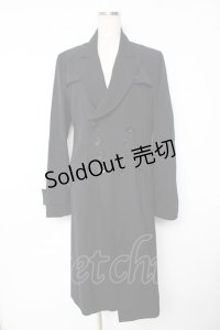 BPN FOR MEN / Wボタンロングジャケット M 黒 Y-25-11-01-127-GO-JA-SZ-ZY